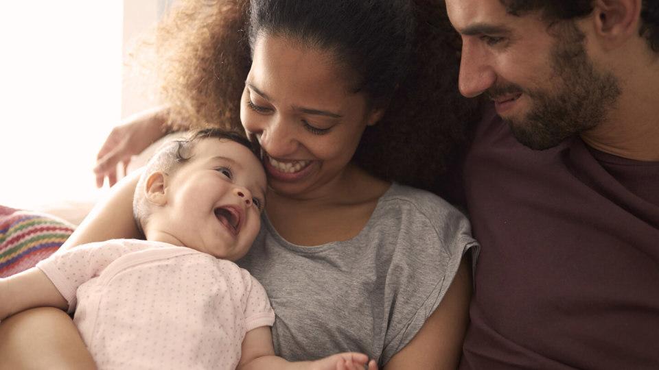 New family with young child